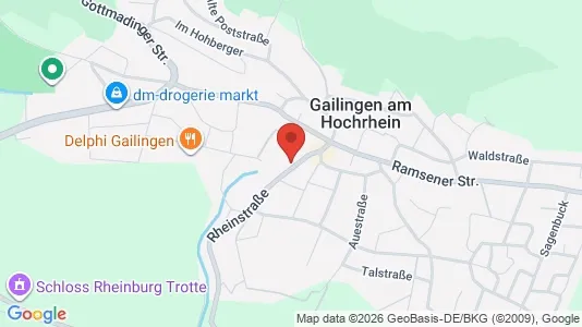 Apartments for rent i Konstanz - kort over placeringen