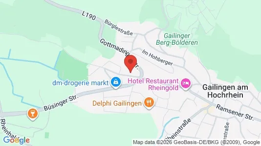 Apartments for rent i Konstanz - kort over placeringen