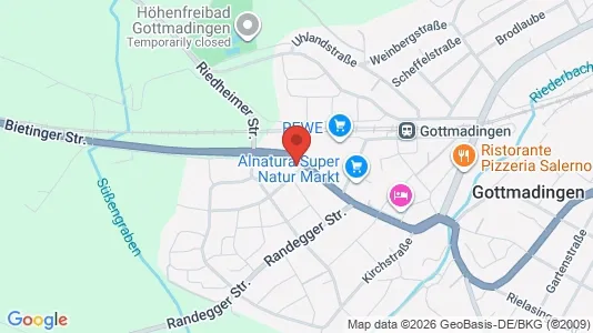Apartments for rent i Konstanz - kort over placeringen
