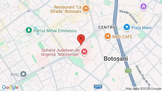 Apartments for rent i Curteşti - kort over placeringen