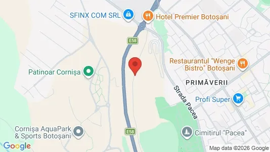 Apartments for rent i Botoşani - kort over placeringen