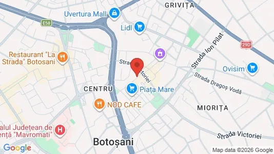 Apartments for rent i Curteşti - kort over placeringen