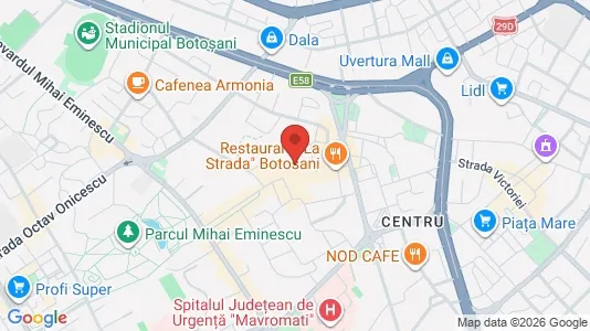 Apartments for rent i Botoşani - kort over placeringen