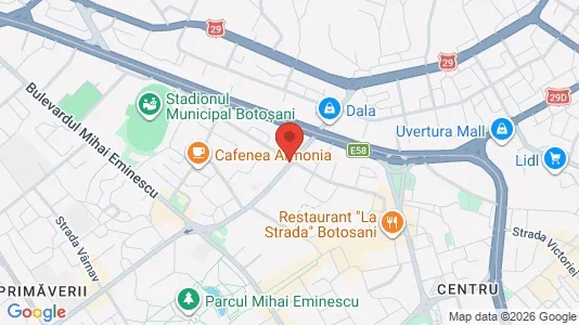 Apartments for rent i Curteşti - kort over placeringen