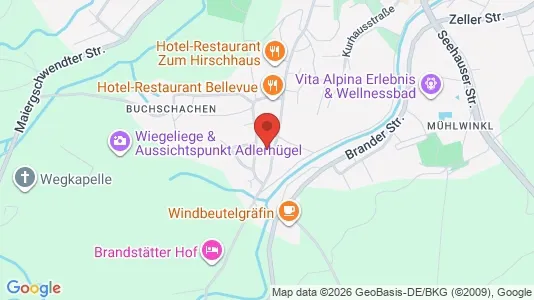 Apartments for rent i Traunstein - kort over placeringen