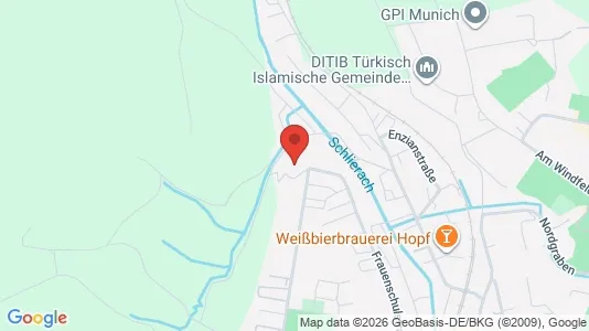 Apartments for rent i Miesbach - kort over placeringen