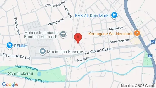 Apartments for rent i Bad Fischau-Brunn - kort over placeringen