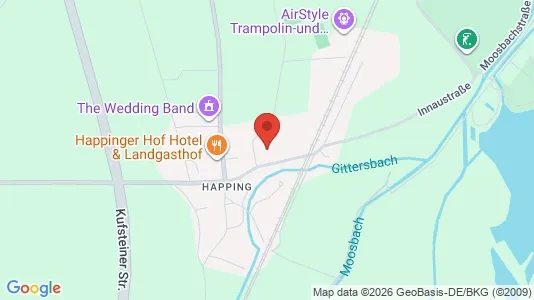 Apartments for rent i Rosenheim - kort over placeringen