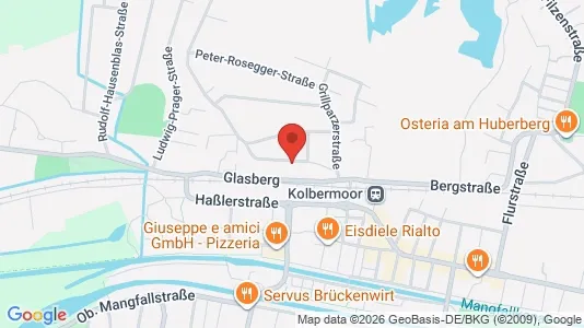 Apartments for rent i Rosenheim - kort over placeringen