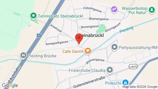 Apartments for rent i Matzendorf-Hölles - kort over placeringen