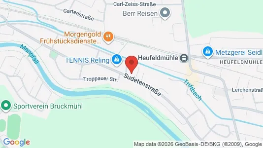 Apartments for rent i Rosenheim - kort over placeringen