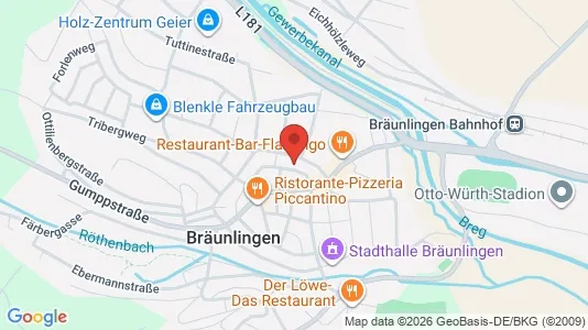 Apartments for rent i Schwarzwald-Baar-Kreis - kort over placeringen