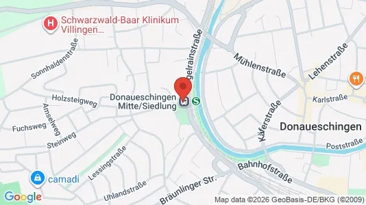Apartments for rent i Schwarzwald-Baar-Kreis - kort over placeringen