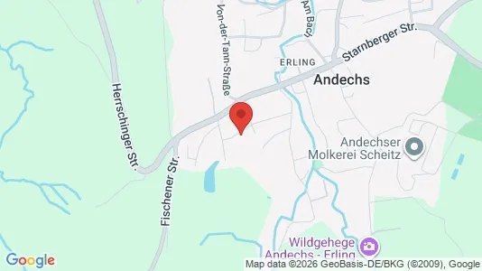 Apartments for rent i Starnberg - kort over placeringen