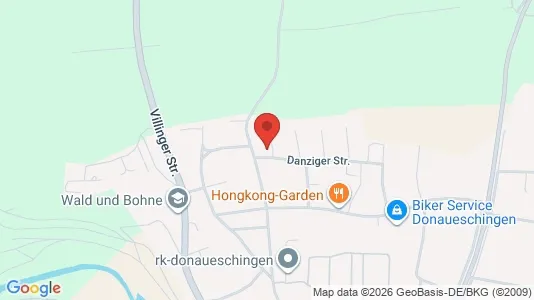 Apartments for rent i Schwarzwald-Baar-Kreis - kort over placeringen