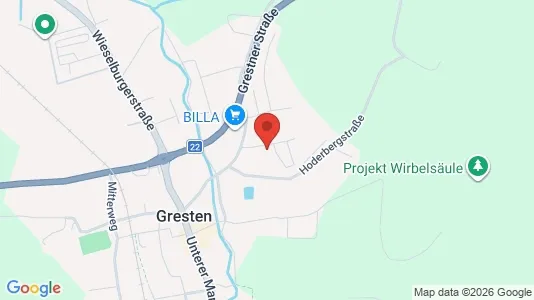 Apartments for rent i Gaming - kort over placeringen