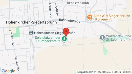 Apartments for rent i Höhenkirchen-Siegertsbrunn - kort over placeringen
