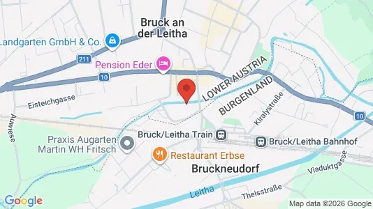 Apartments for rent i Bruckneudorf - kort over placeringen