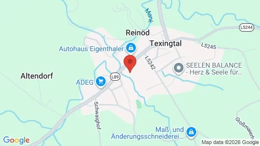 Apartments for rent i Oberndorf an der Melk - kort over placeringen