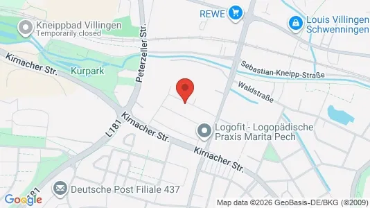 Apartments for rent i Schwarzwald-Baar-Kreis - kort over placeringen