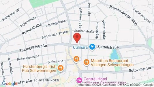 Apartments for rent i Schwarzwald-Baar-Kreis - kort over placeringen