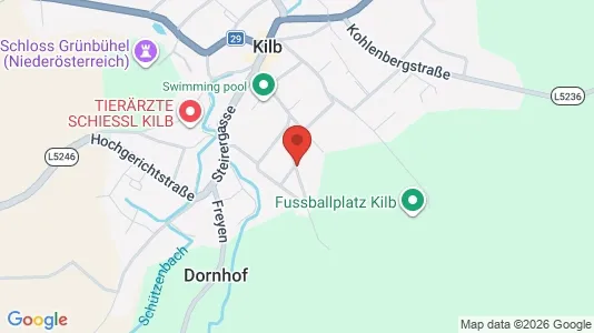 Apartments for rent i Bischofstetten - kort over placeringen