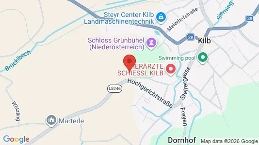 Apartments for rent i Bischofstetten - kort over placeringen