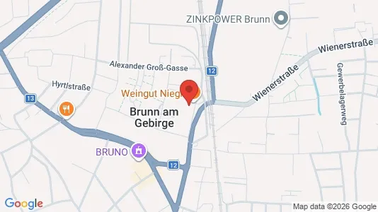 Apartments for rent i Brunn am Gebirge - kort over placeringen