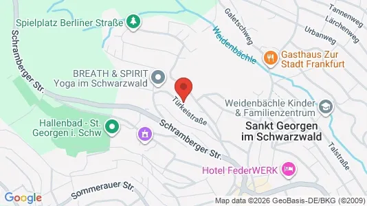 Apartments for rent i Schwarzwald-Baar-Kreis - kort over placeringen