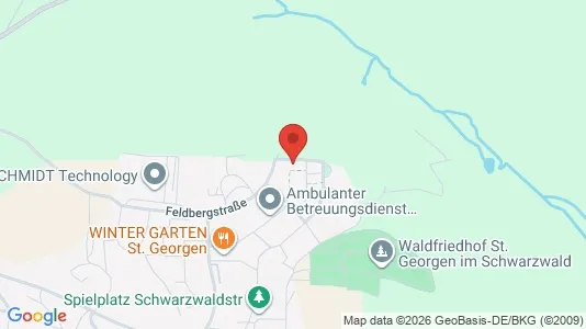 Apartments for rent i Schwarzwald-Baar-Kreis - kort over placeringen