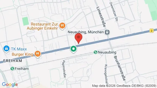 Apartments for rent i Munich Aubing-Lochhausen-Langwied - kort over placeringen