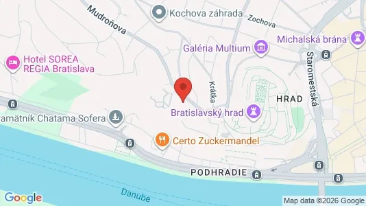 Apartments for rent i Michalovce - kort over placeringen