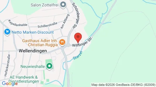 Apartments for rent i Rottweil - kort over placeringen