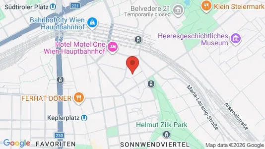 Apartments for rent i Viterbo - kort over placeringen