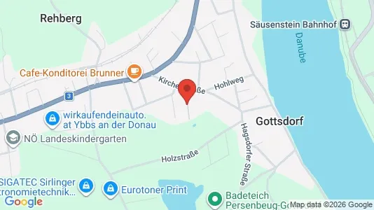 Apartments for rent i Persenbeug-Gottsdorf - kort over placeringen