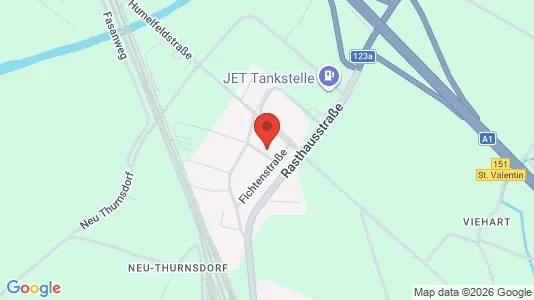 Apartments for rent i Ernsthofen - kort over placeringen