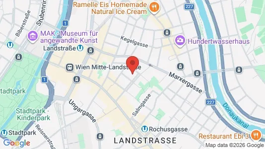 Apartments for rent i Vienna Landstraße - kort over placeringen