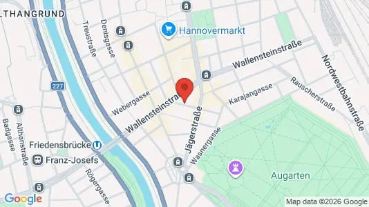 Apartments for rent i Vienna Brigittenau - kort over placeringen
