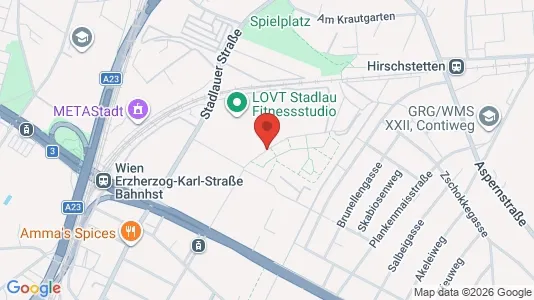Apartments for rent i Vienna Donaustadt - kort over placeringen