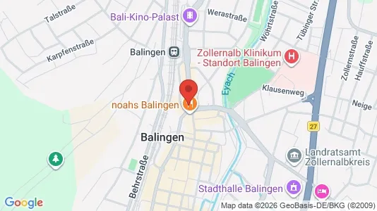 Apartments for rent i Zollernalbkreis - kort over placeringen