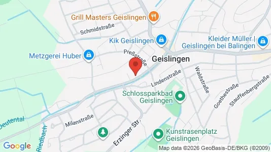Apartments for rent i Zollernalbkreis - kort over placeringen