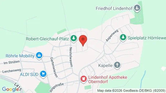 Apartments for rent i Rottweil - kort over placeringen