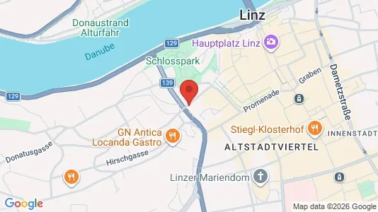 Apartments for rent i Leonding - kort over placeringen