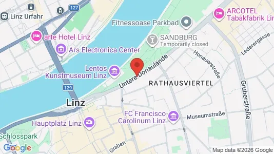Apartments for rent i Leonding - kort over placeringen