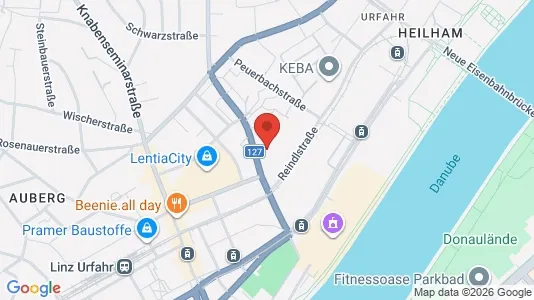 Apartments for rent i Altenberg bei Linz - kort over placeringen