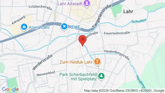Apartments for rent i Ortenaukreis - kort over placeringen