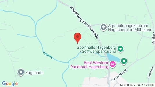 Apartments for rent i Hagenberg im Mühlkreis - kort over placeringen