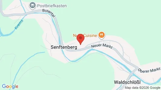 Apartments for rent i Krems an der Donau - kort over placeringen