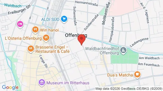 Apartments for rent i Ortenaukreis - kort over placeringen