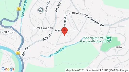 Apartments for rent i Passau - kort over placeringen